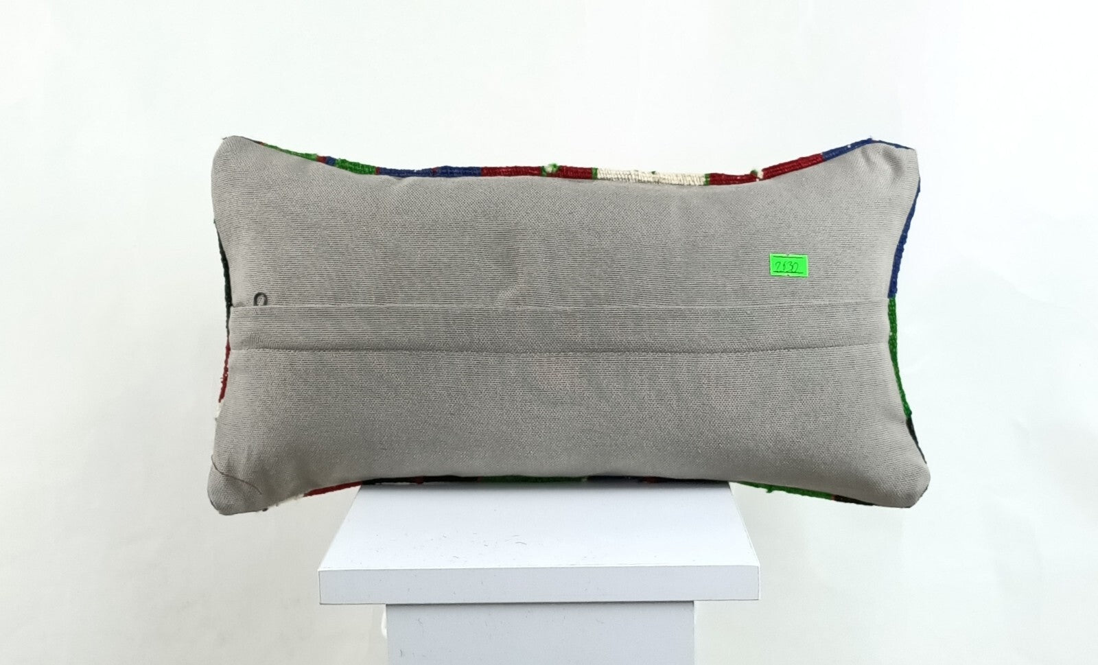 Turkish Cushion Cover 8"x16" Handmade Vintage Boho Ethnic Throw Pillow Case 2630