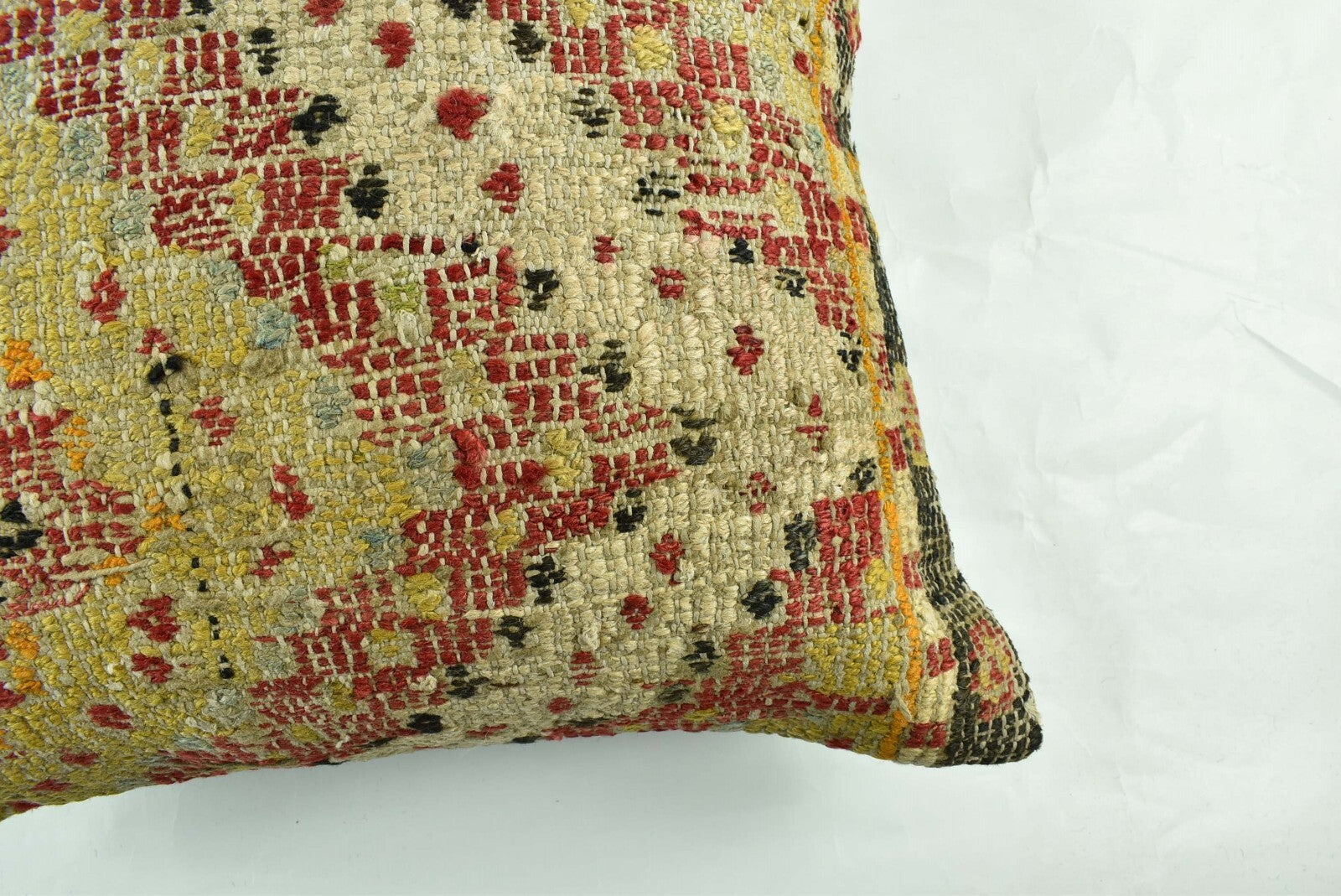 20x20 Kilim Pillow Cover Handmade Vintage Oushak Kilim Cushion Cover 2935