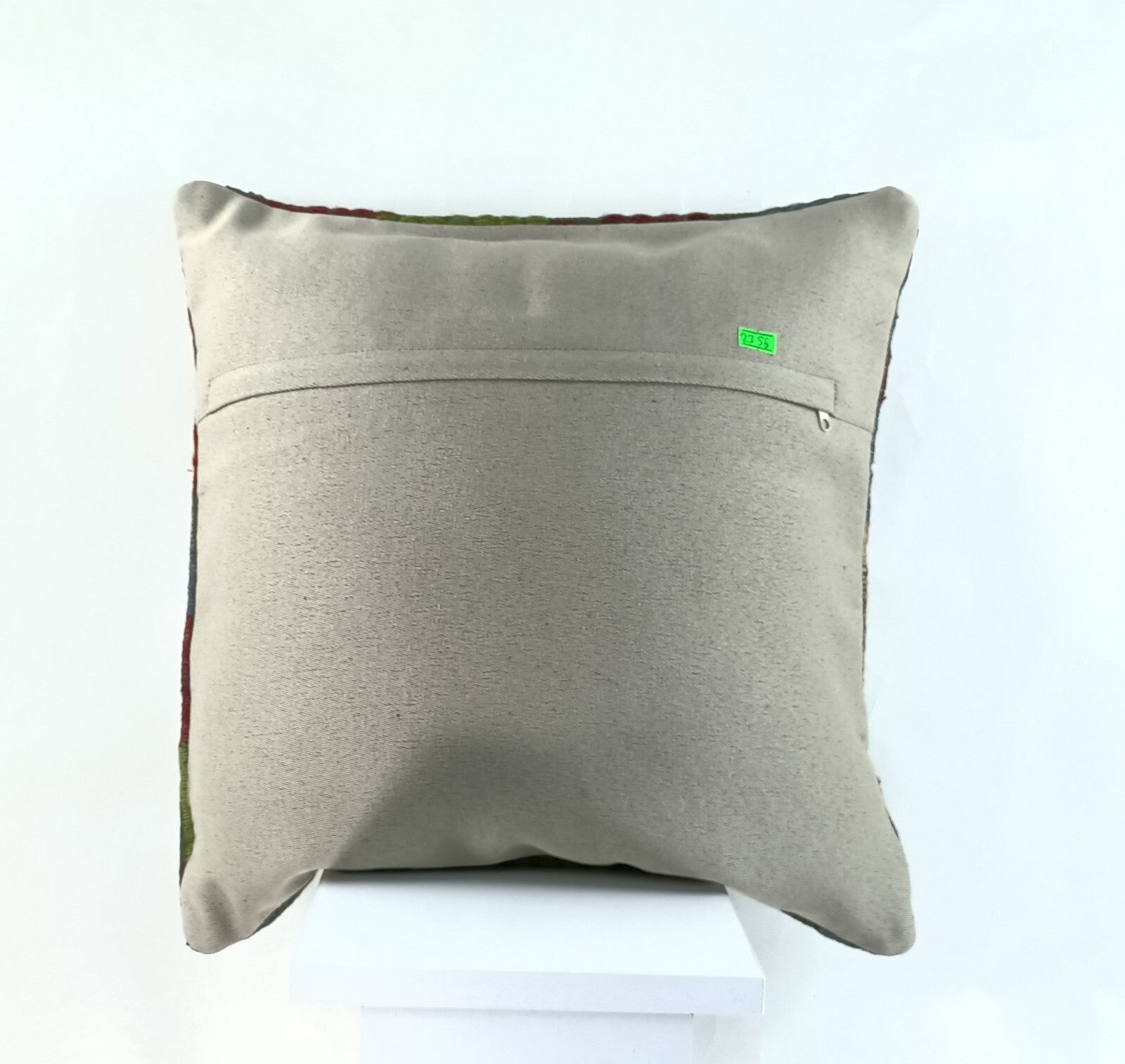 18"x18" Kilim Pillow Cover  Handmade Turkish Vintage Cushion Tribal Lumbar 2356