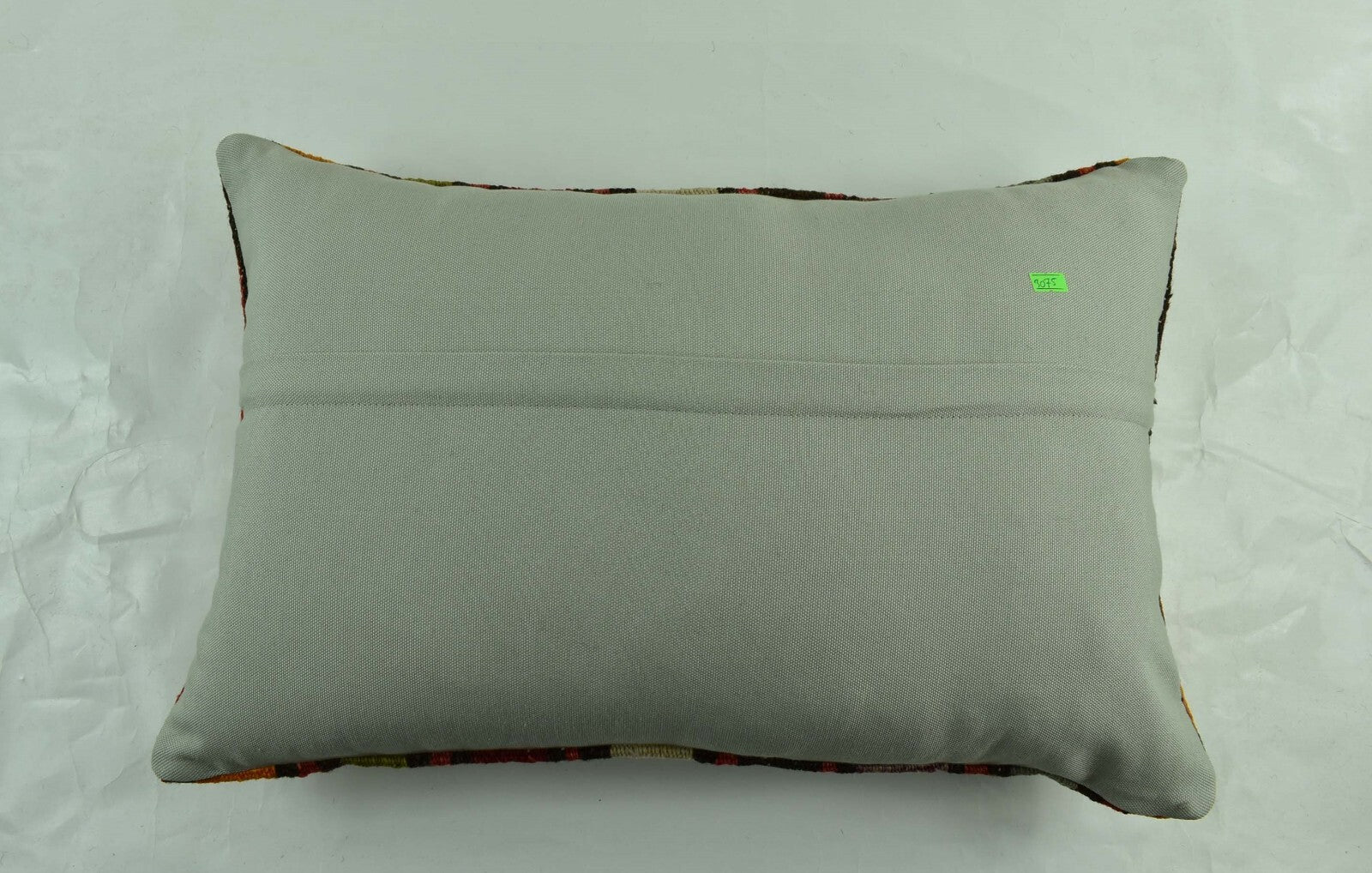 Kilim Pillow Cover 16x24 Tribal Vintage Turkish Carpet Lumbar Pillow Cover 3075