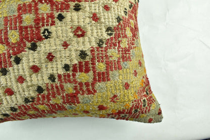 20x20 Kilim Pillow Cover Handmade Vintage Oushak Kilim Cushion Cover 2957