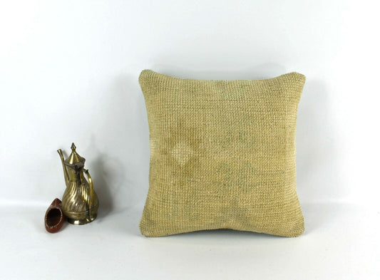 Kilim Pillow Cover 14x14 Vintage Home Decorative Sofa Couch Cushion A2200