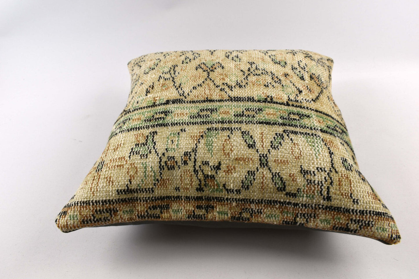 20x20 Kilim Pillow Cover Handmade Vintage Oushak Kilim Cushion Cover 4749