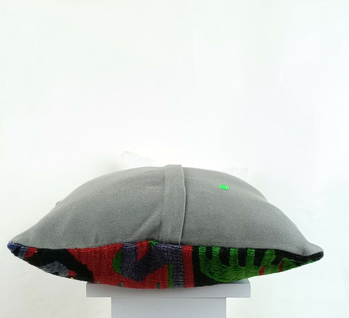 14x14 Kilim Cushion Cover Turkish Ottoman Boho Rustic Throw Pillow Case  A1272