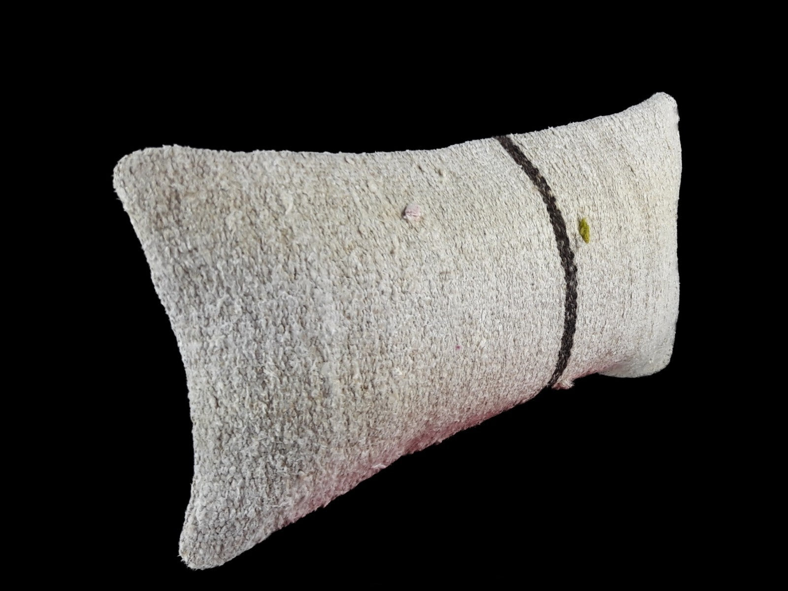 10x20 Kilim Lumbar Pillow Cover Vintage Ethnic Oushak Kilim Pillow Cover E1139