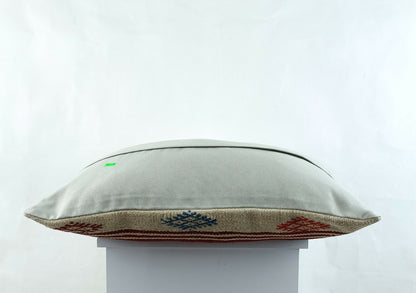 Kilim Pillow Cover 16x24 in Traditional Handmade Anatolian Lumbar Cushion A1470