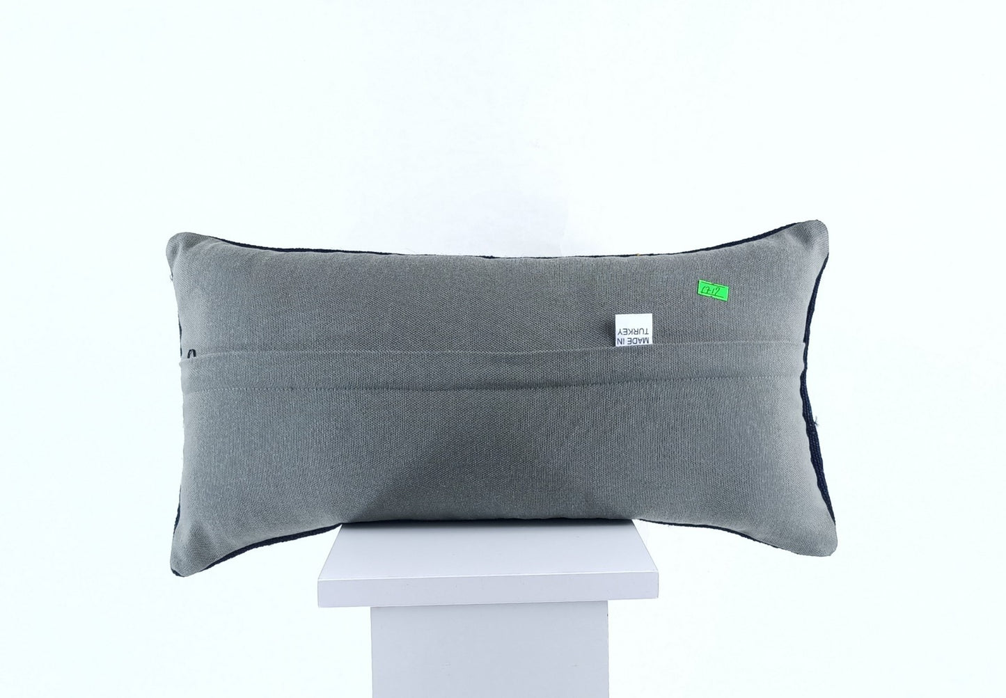 10x20 Kilim Lumbar Pillow Cover Vintage Ethnic Oushak Kilim Pillow Cover 1719