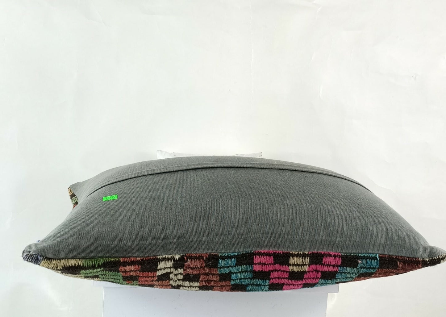 Large Kilim Pillow Cover 16x24 Handmade Turkish Carpet Throw Cushion Case E1233