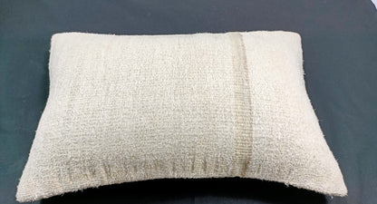 Kilim Pillow Cover 16x24 Tribal Vintage Turkish Carpet Lumbar Pillow Cover E58