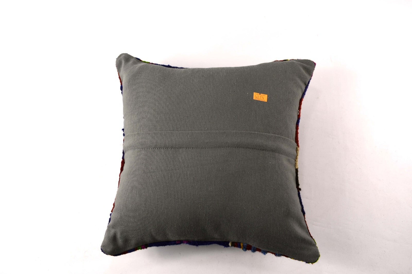 14"x14" Kilim Pillow Cover Handmade Turkish Tribal Ethnic Boho Rug Cushion 4254