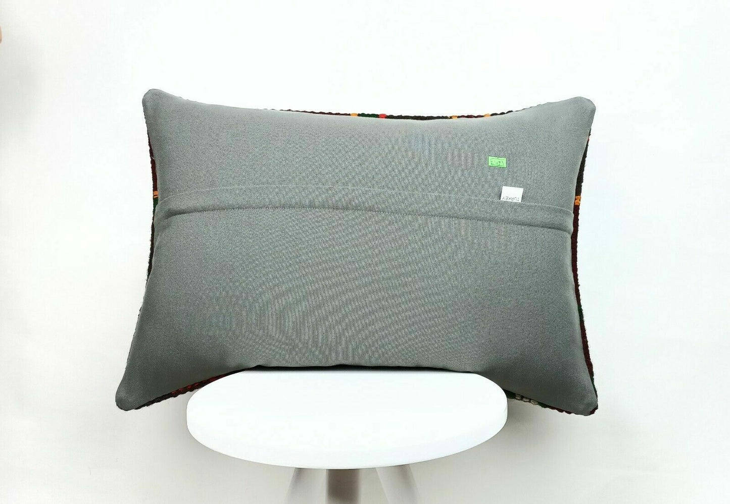 Handmade Kilim Pillow Cover 16x24 Vintage Rug Tribal Ethnic Bohemian Lumbar E473