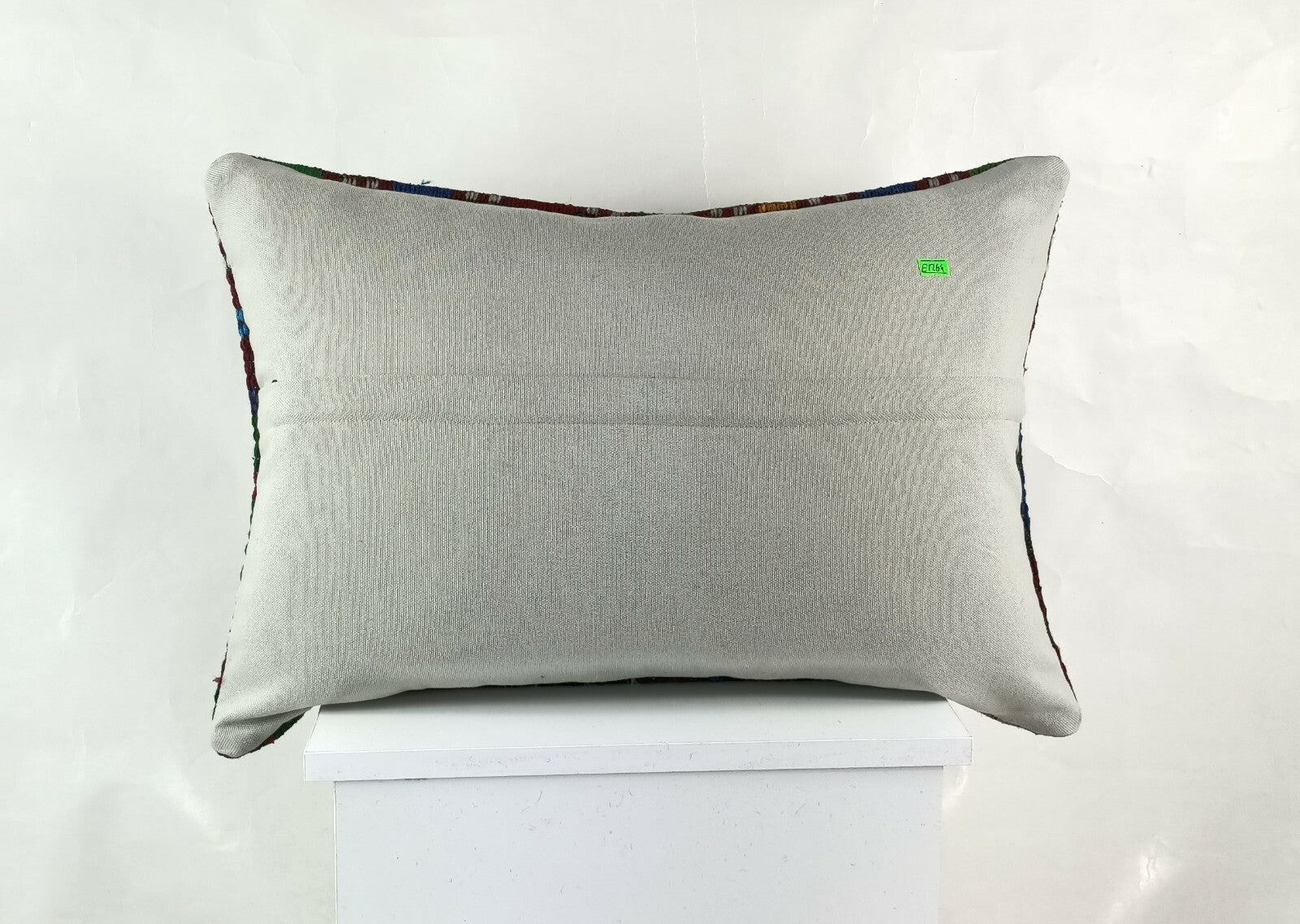 Kilim Cushion Cover 16x24 Throw Pillow Cover Decorative Handmade Lumbar E1264