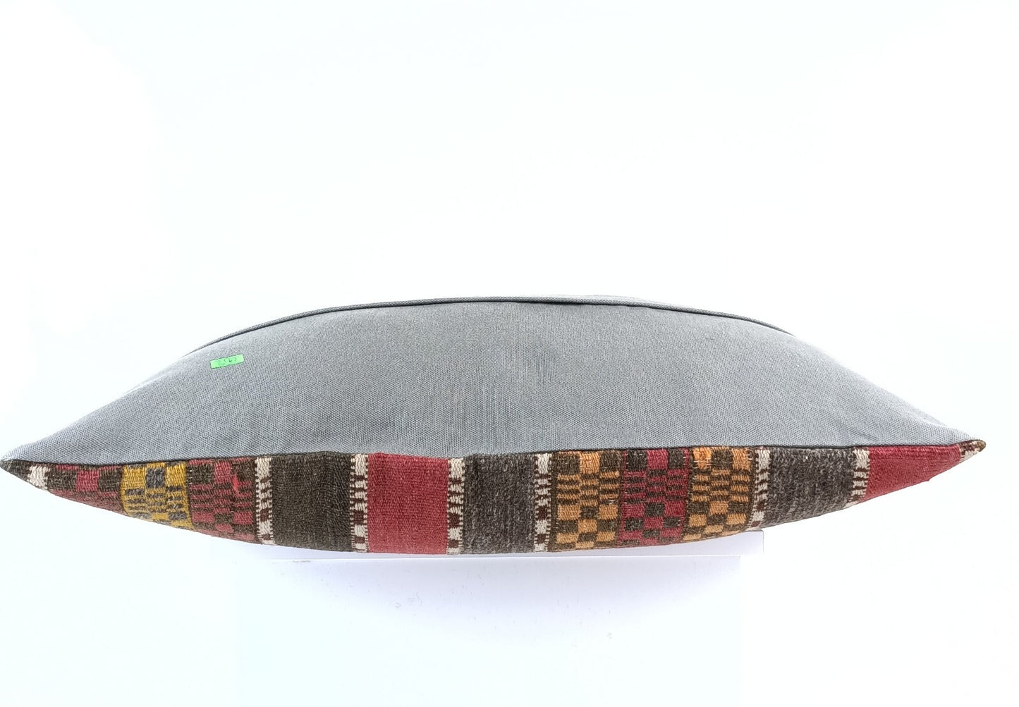 Kilim Pillow Cover 16x24 Tribal Vintage Turkish Carpet Lumbar Pillow Cover 1952