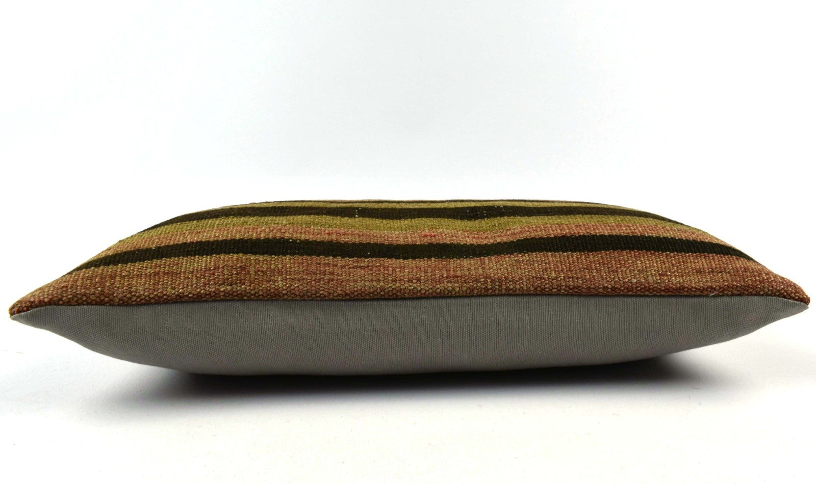 10x20 Kilim Lumbar Pillow Cover Vintage Ethnic Oushak Kilim Pillow Cover 4859