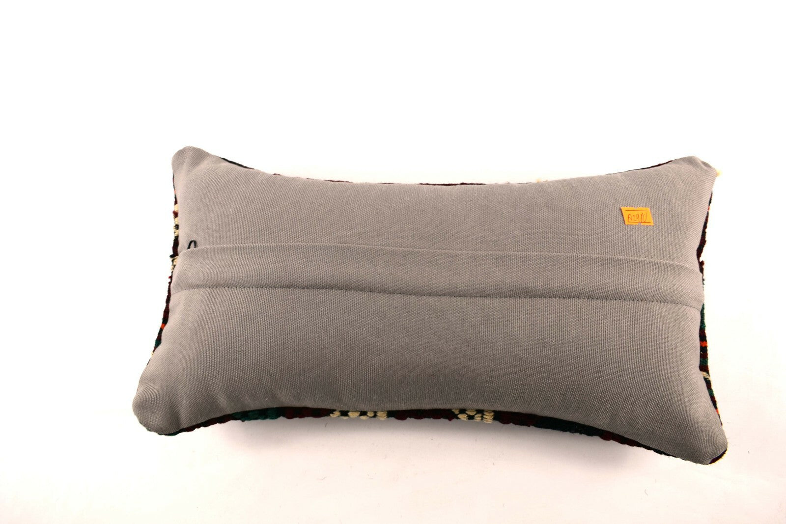 8x16 Kilim Pillow Cover Vintage Tribal Oushak Kilim Ethnic Lumbar Cover A2980