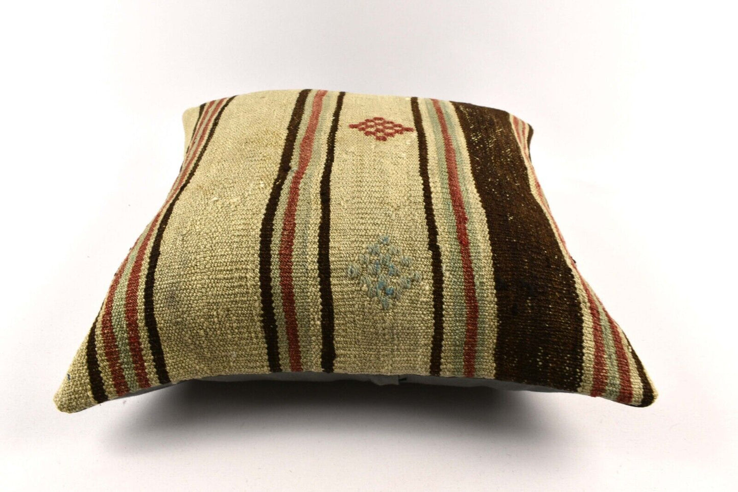 20x20 Kilim Pillow Cover Handmade Vintage Oushak Kilim Cushion Cover 4660