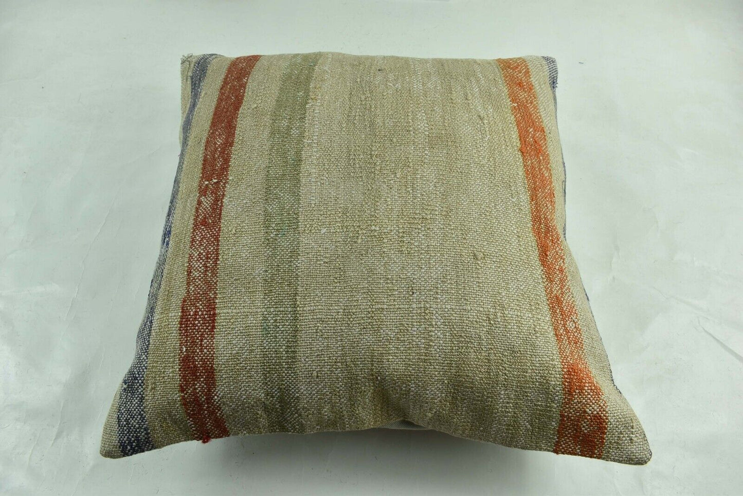 20x20 Kilim Pillow Cover Handmade Vintage Oushak Kilim Cushion Cover 2985