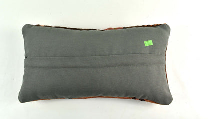 Turkish Cushion Cover 8"x16" Handmade Vintage Boho Ethnic Throw Pillow Case 3715