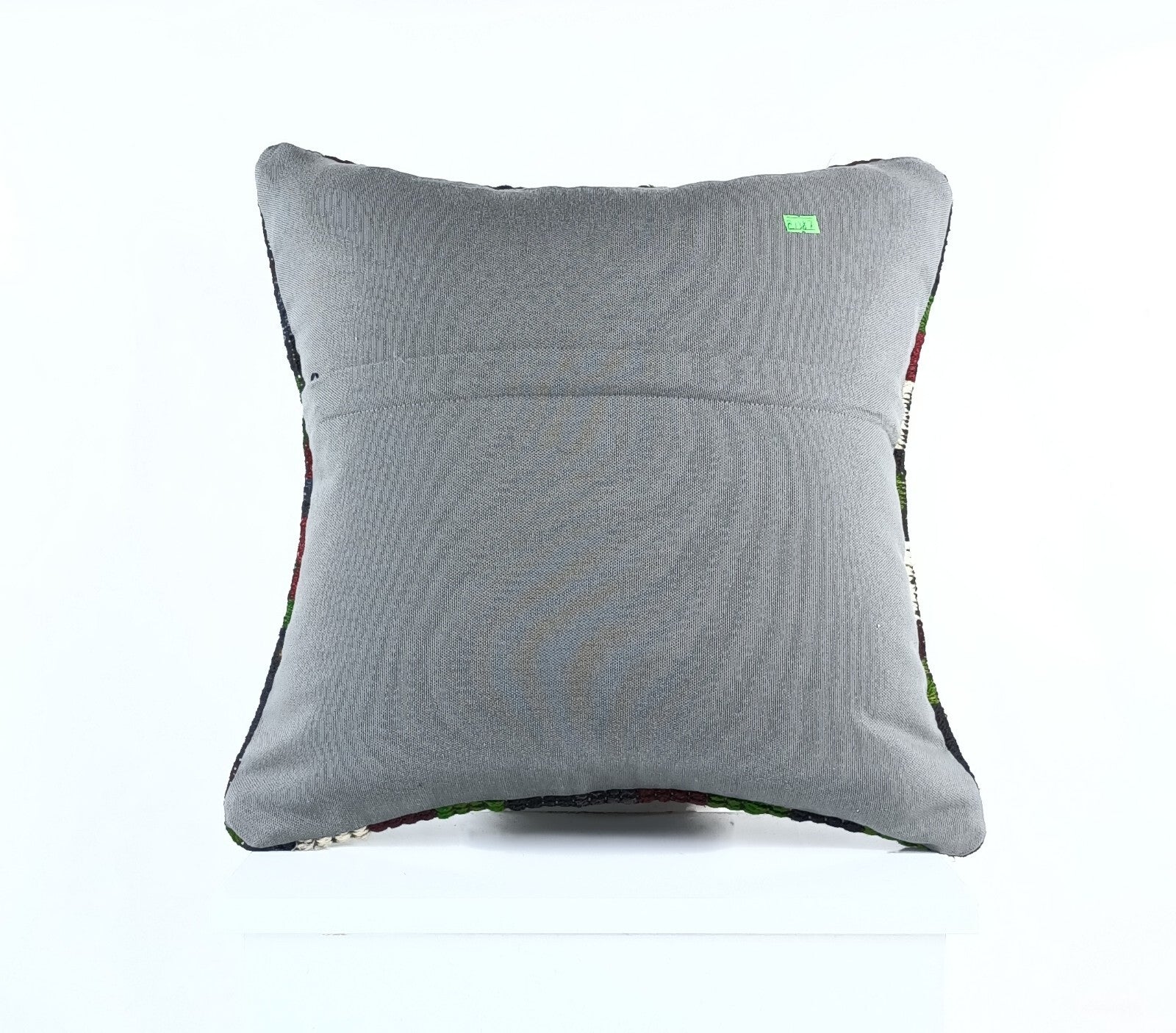 18"x18" Kilim Pillow Cover  Handmade Turkish Vintage Cushion Tribal Lumbar E1387