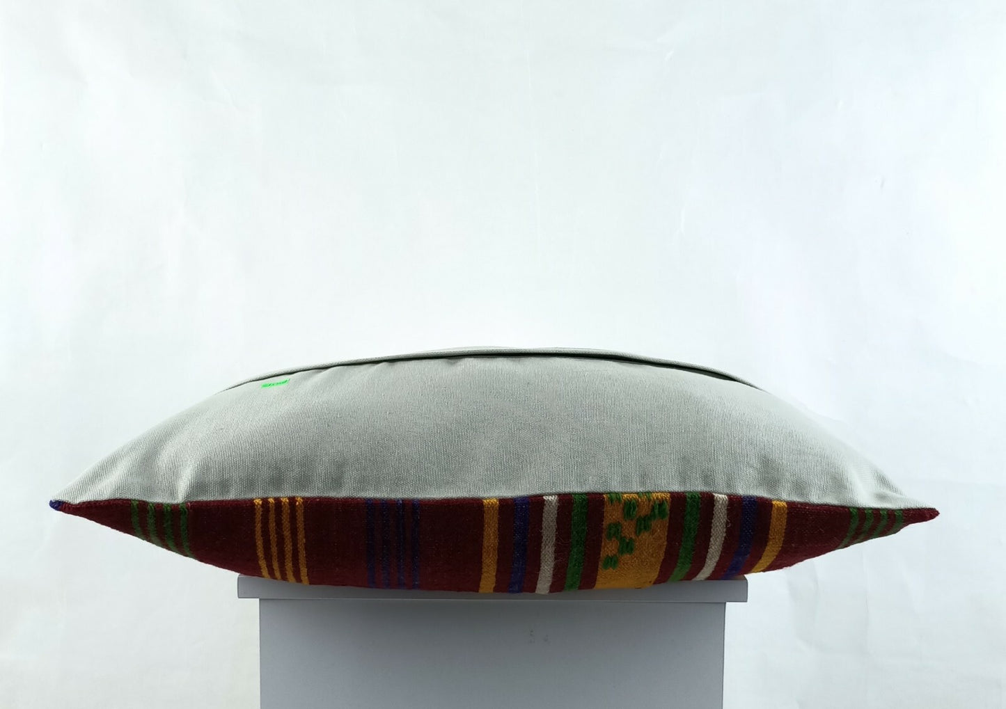 Kilim Pillow Cover 16x24 in Traditional Handmade Anatolian Lumbar Cushion A1459