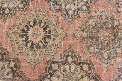 Oushak Kilim 3x10.6 ft Vintage Handwoven Runner Rug Traditional Wool Kilim C01