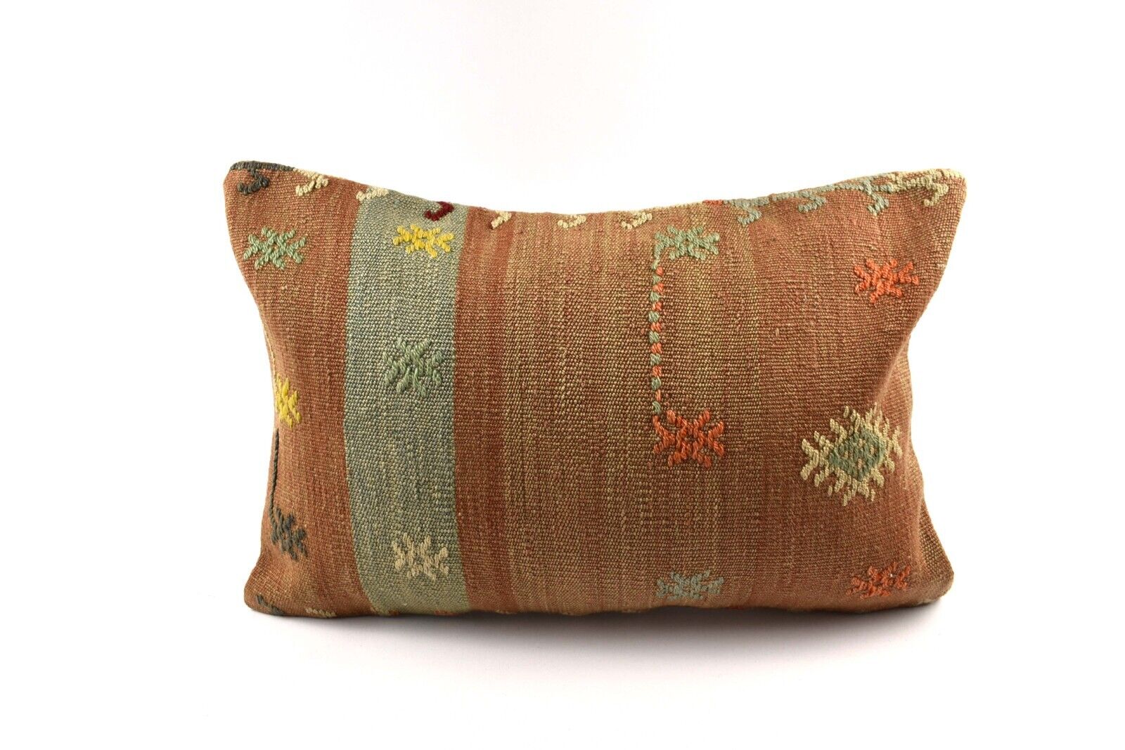 16x24 Kilim Pillow Cover Handmade Vintage Anatolian Lumbar Cushion Cover 4756