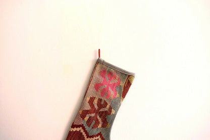 Vintage Kilim Stocking Christmas Stocking Ethnic Christmas Stocking S344