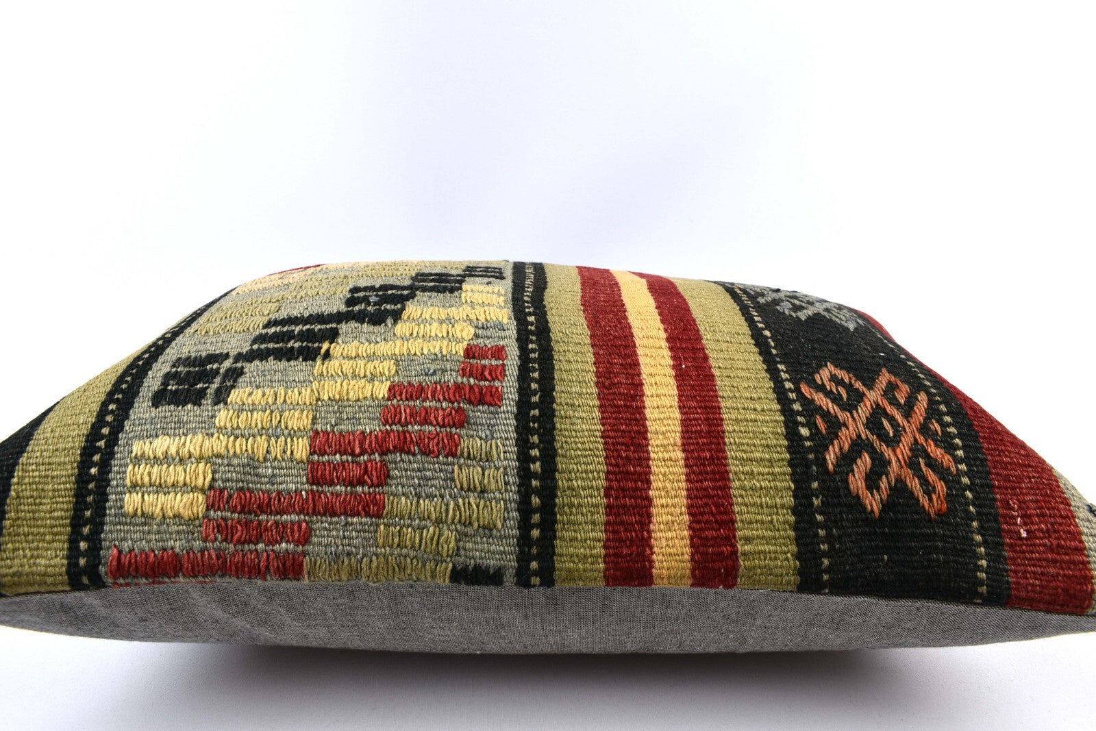 16x24 Kilim Pillow Cover Handmade Vintage Anatolian Lumbar Cushion Cover 4780