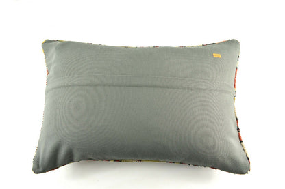 16x24 Kilim Pillow Cover Handmade Vintage Anatolian Lumbar Cushion Cover A2682