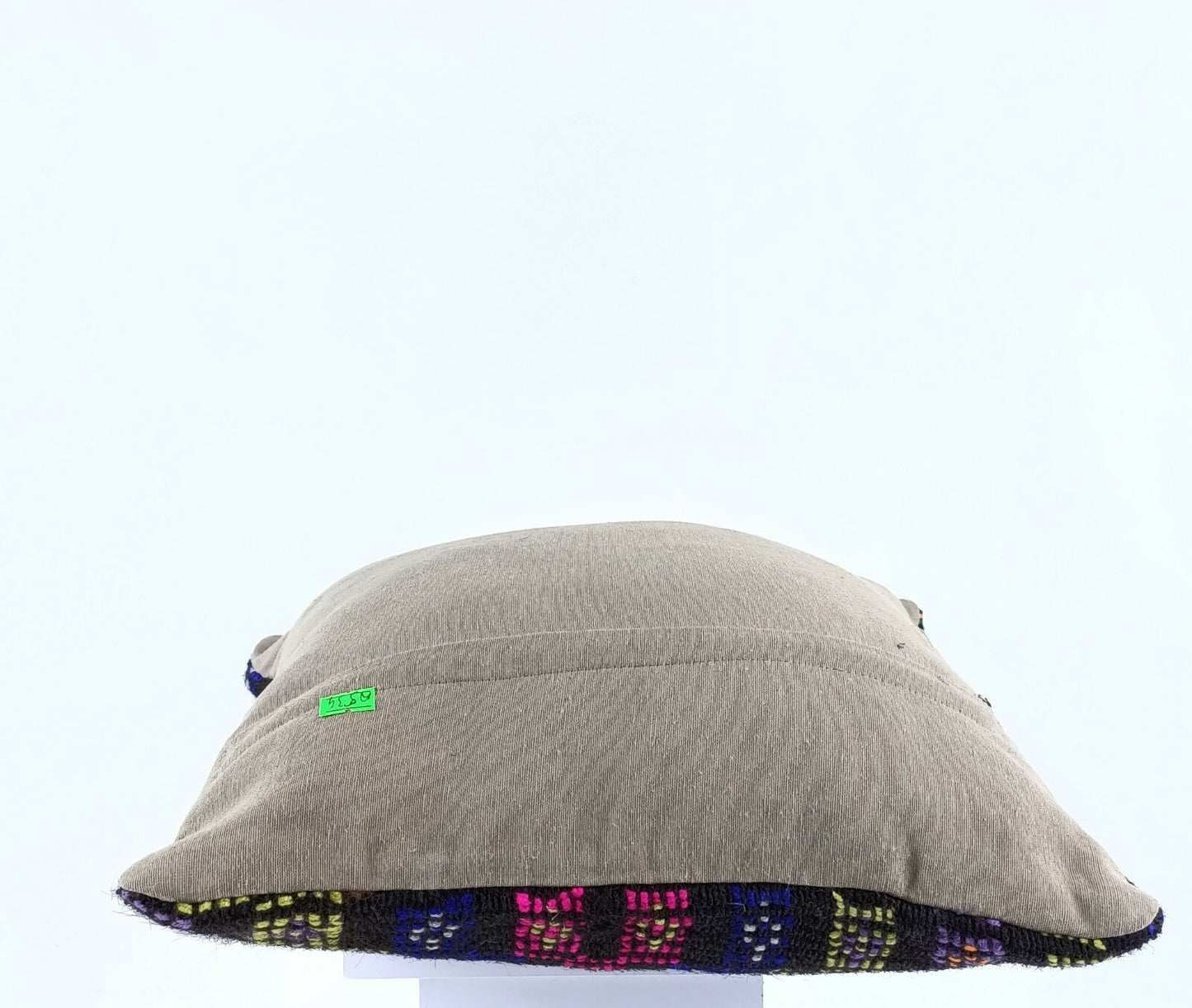  Turkish Kilim Pillow Cover 16x16 Home Decorative Wool Oushak Rug Cushion A534