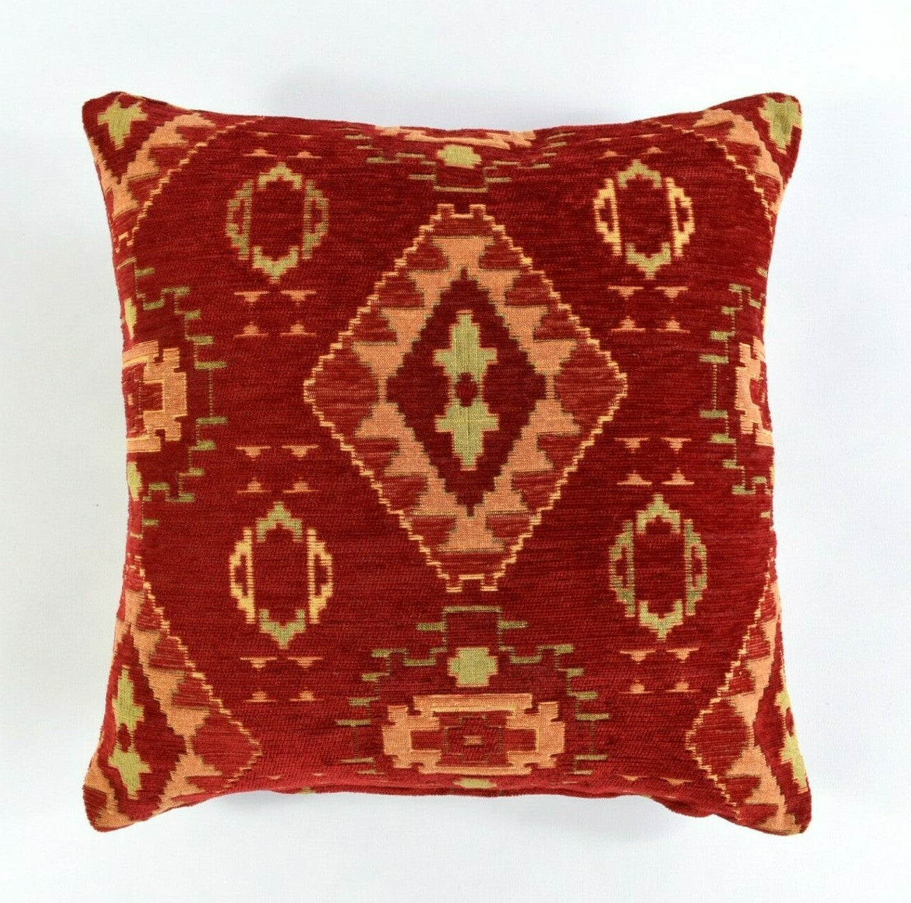 Throw Pillow Cover Ethnic Design Traditional Oriental Woven Lumbar Cushion Case