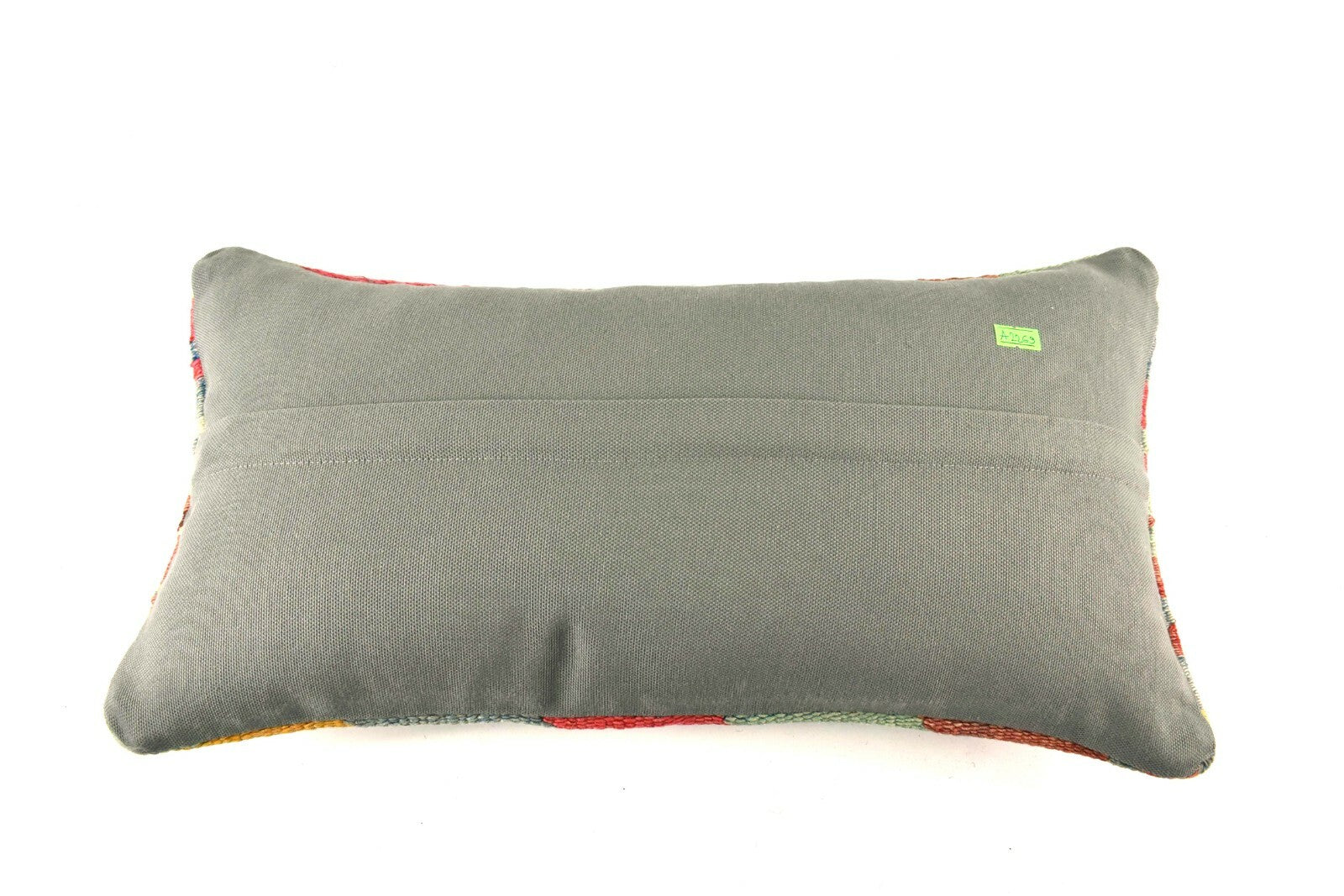 Kilim Lumbar Pillow Cover 10x20 Decorative Sofa Couch Handmade Cushion A2269