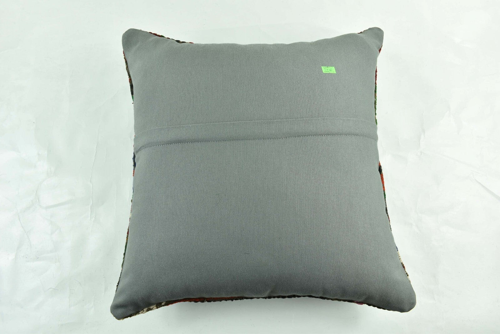 20x20 Kilim Pillow Cover Handmade Vintage Oushak Kilim Cushion Cover 2940