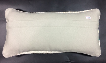 Turkish Cushion Cover 8"x16" Handmade Vintage Boho Ethnic Throw Pillow Case 1462