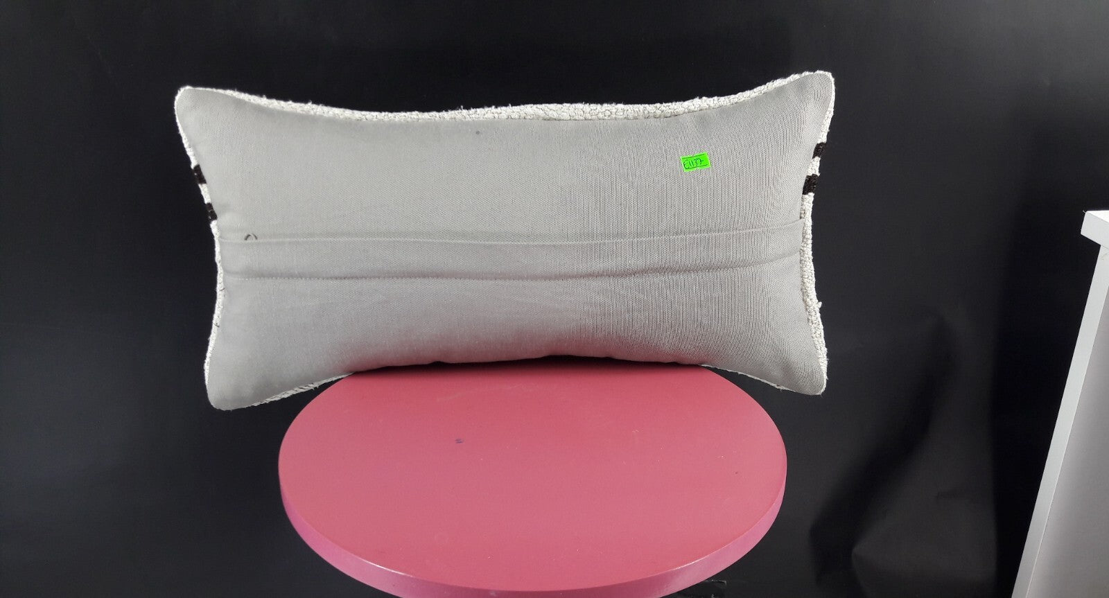 10x20 Kilim Lumbar Pillow Cover Vintage Ethnic Oushak Kilim Pillow Cover E1137