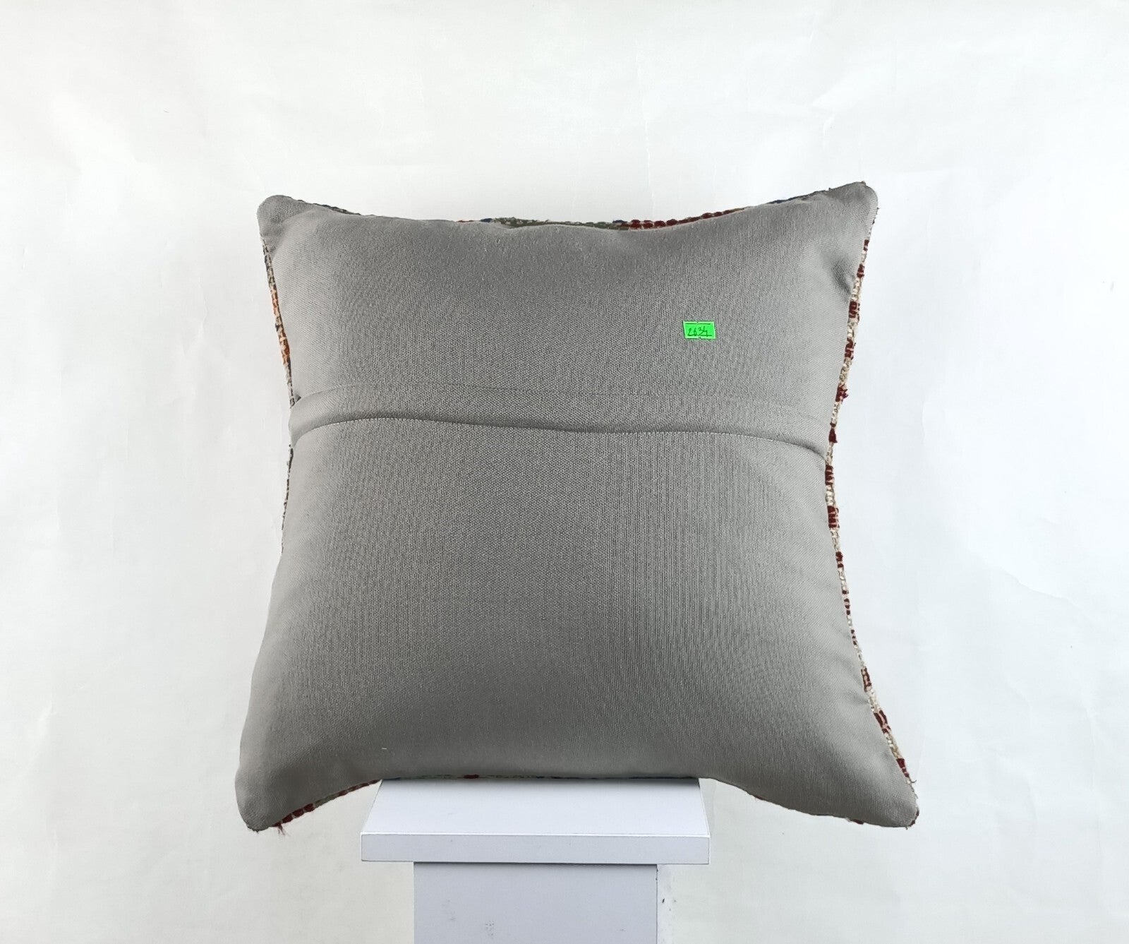 18"x18" Kilim Pillow Cover  Handmade Turkish Vintage Cushion Tribal Lumbar 2634