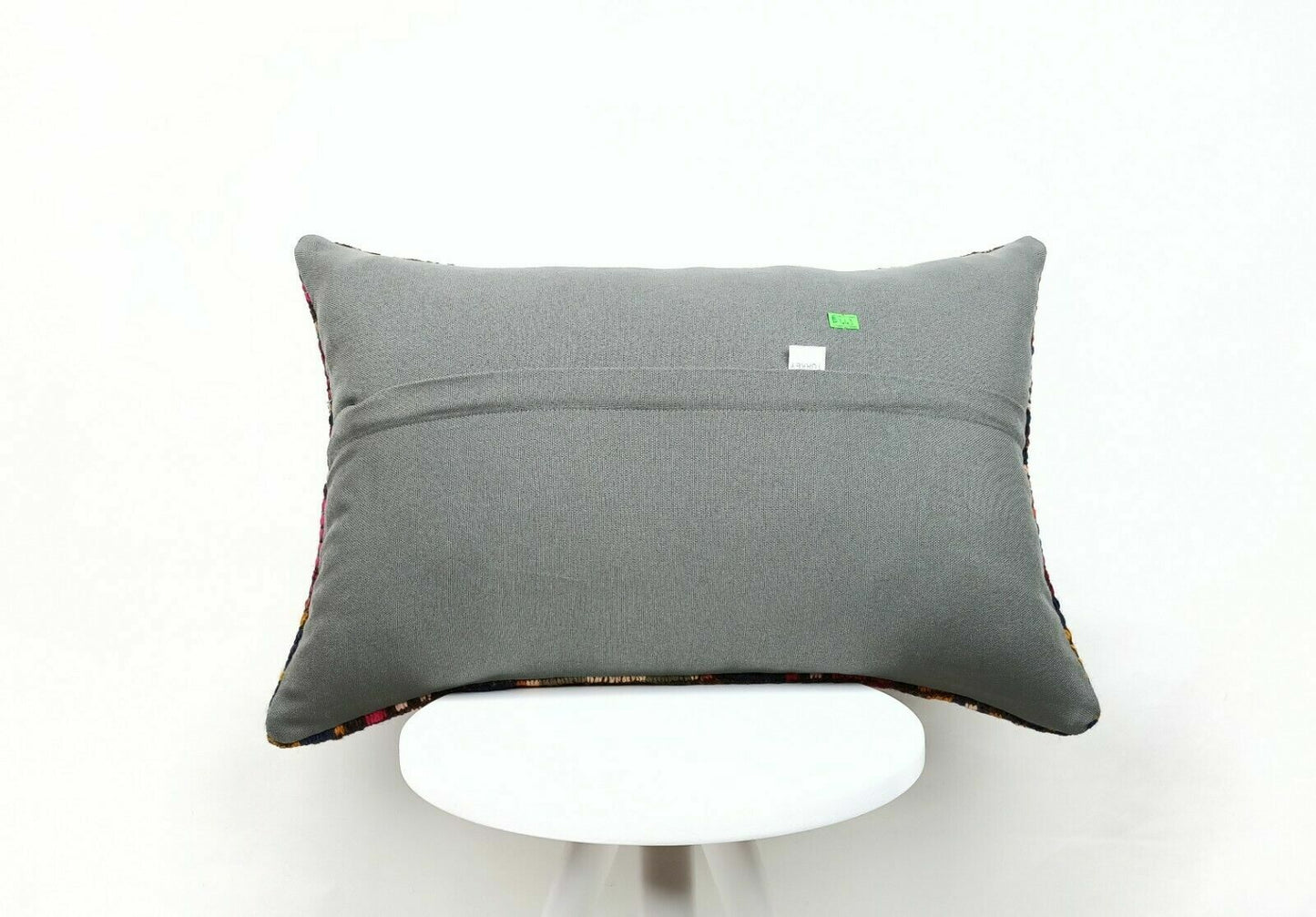 Kilim Pillow Cover 16x24 Handmade Home Decorative Sofa Wool Lumbar Cushion E443