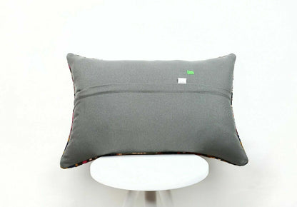 Kilim Pillow Cover 16x24 Handmade Home Decorative Sofa Wool Lumbar Cushion E443