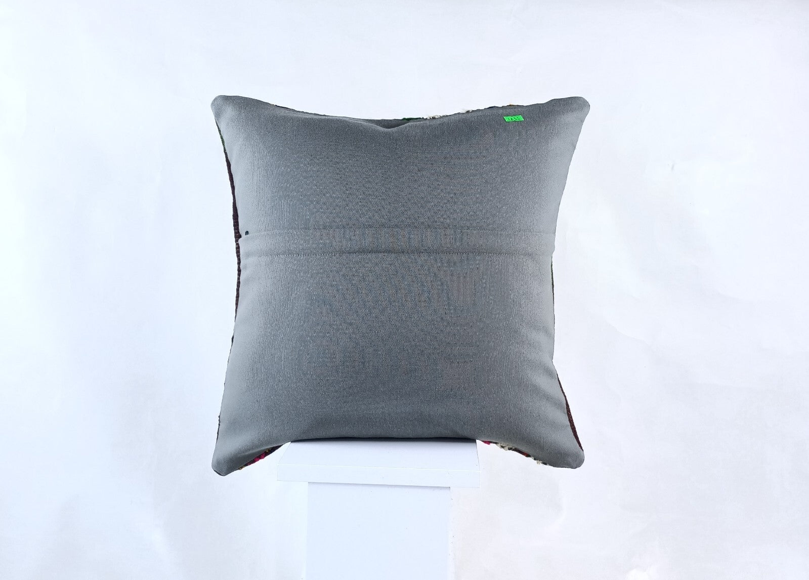 18"x18" Kilim Pillow Cover  Handmade Turkish Vintage Cushion Tribal Lumbar 1833