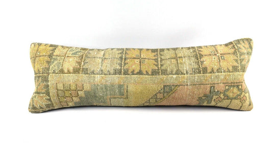 12x36 Ethnic Rug Pillow Decorative Vintage Faded Carpet Boho Cushion Cover A3263