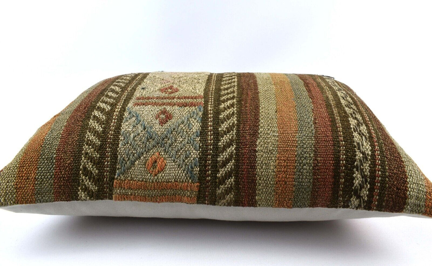 16x24 Kilim Pillow Cover Handmade Vintage Anatolian Lumbar Cushion Cover 4778