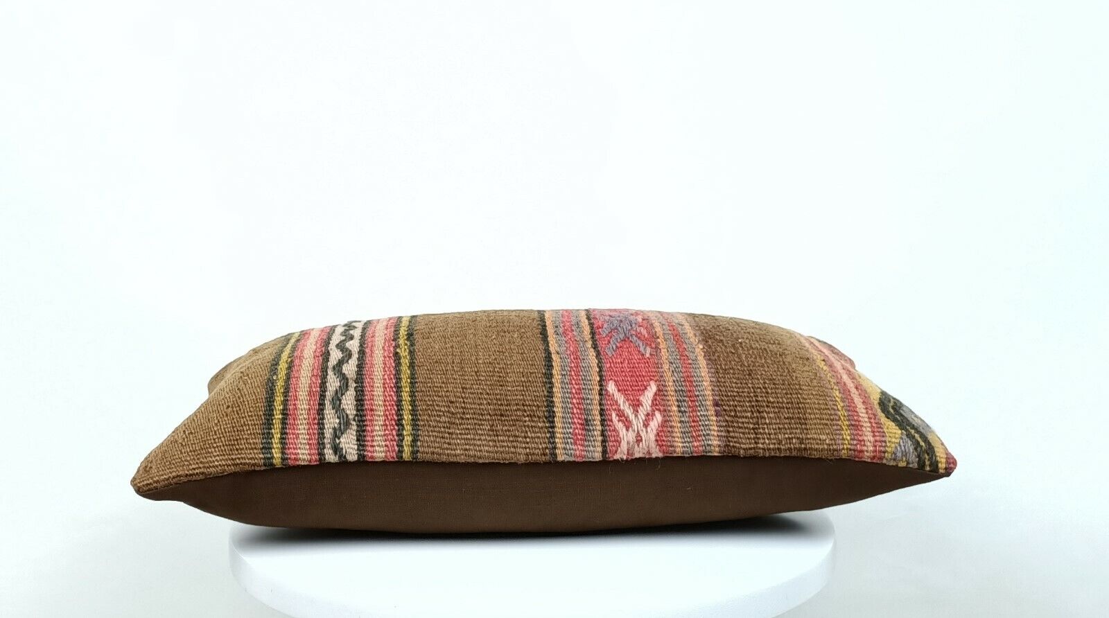 8x16 Handmade Turkish Kilim Pillow Cover Ethnic Tribal Kilim Lumbar Cushion E360