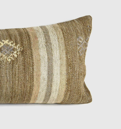 16x42 Kilim Pillow Cover Handmade Extra Large Turkish Lumbar Throw Pillow A2100
