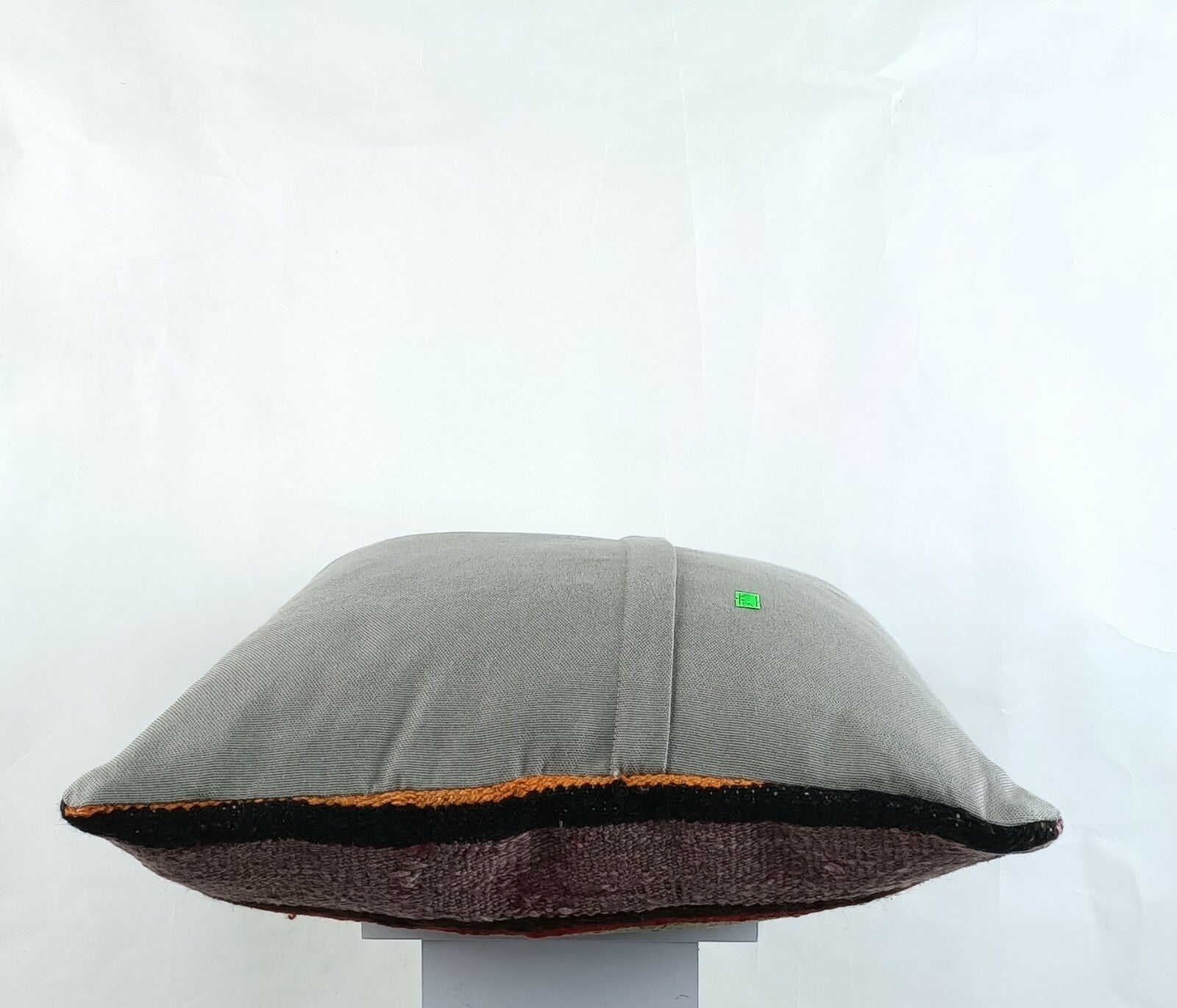 Kilim Pillow Cover 18x18 Handmade Turkish Ethnic Vintage Lumbar Cushion A1403