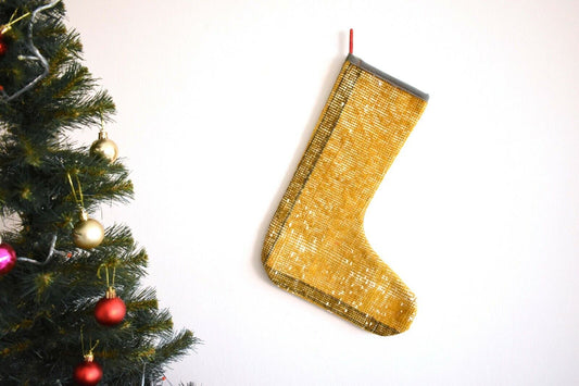 Vintage Rug Stocking Christmas Sock Xmas Decor Kilim Christmas Stocking S245