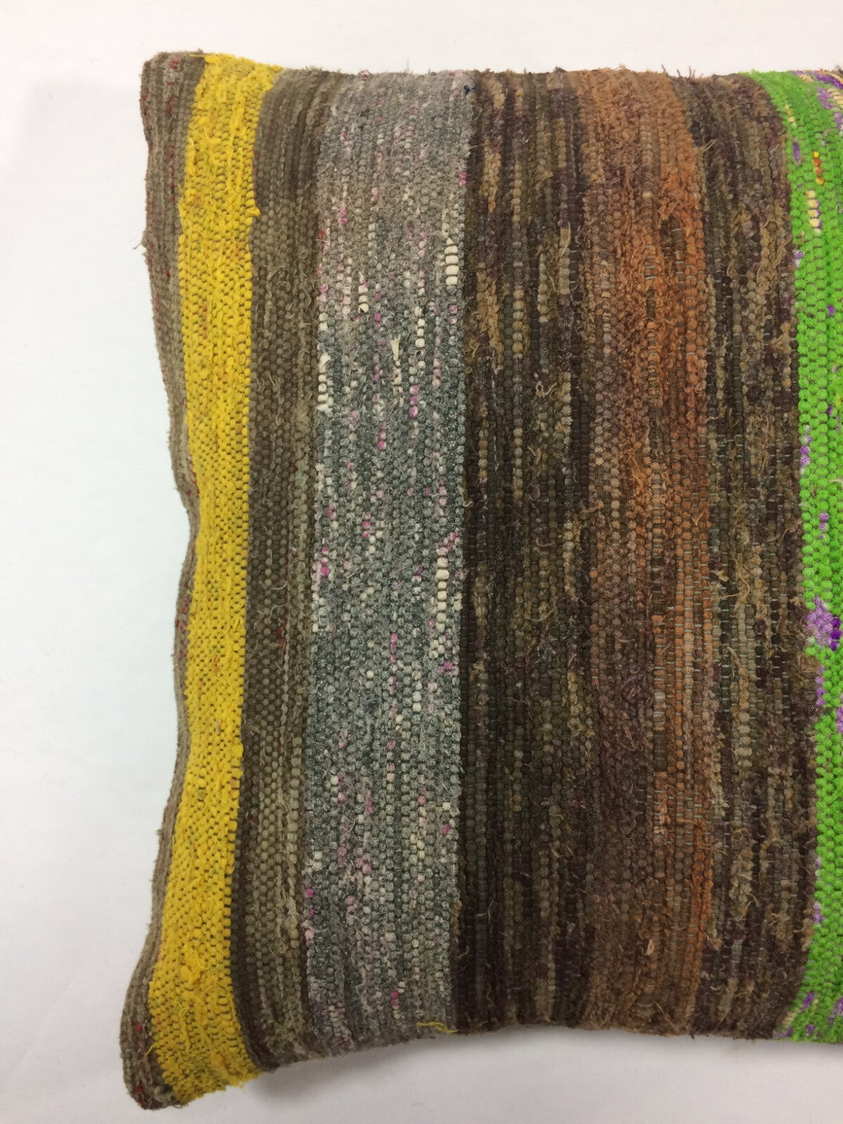 18"x18" Kilim Pillow Cover  Handmade Turkish Vintage Cushion Tribal Lumbar 1259