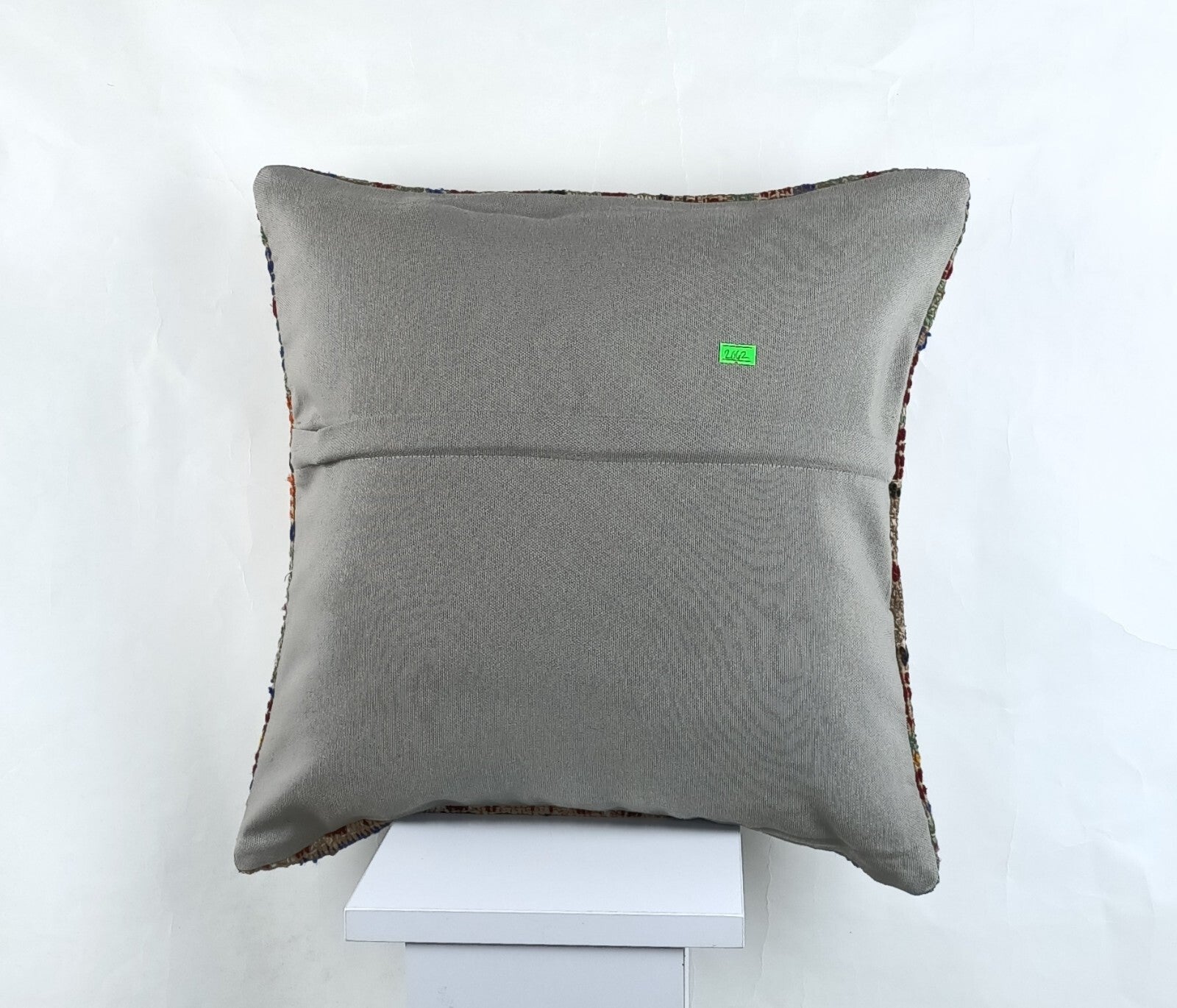 18"x18" Kilim Pillow Cover  Handmade Turkish Vintage Cushion Tribal Lumbar 2642