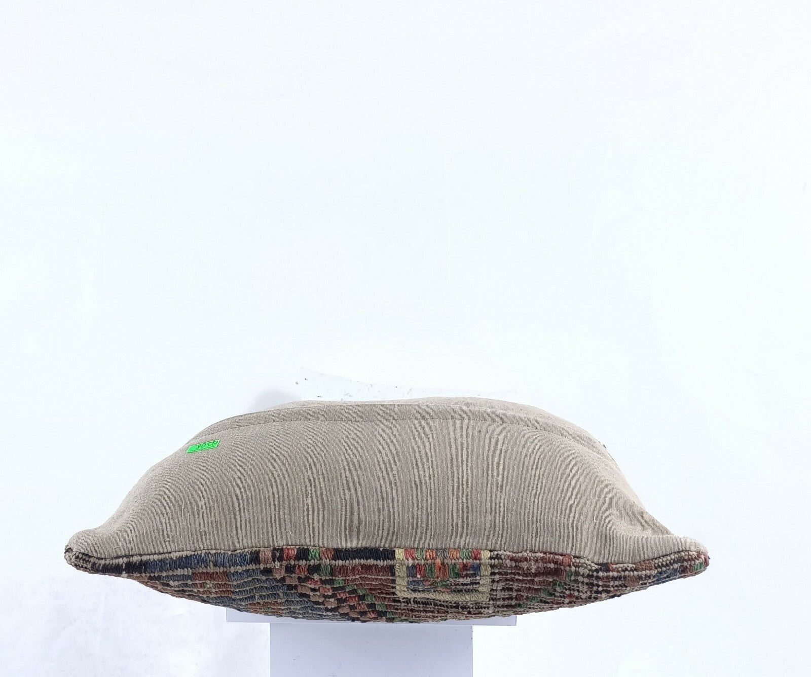  Turkish Kilim Pillow Cover 16x16 Home Decorative Wool Handmade Rug Cushion A508