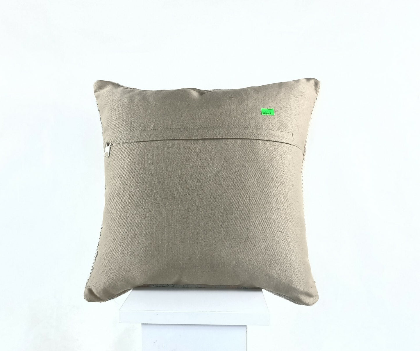 Turkish Kilim Pillow Cover 16x16 Home Decorative Tribal Wool Lumbar Cushion A423