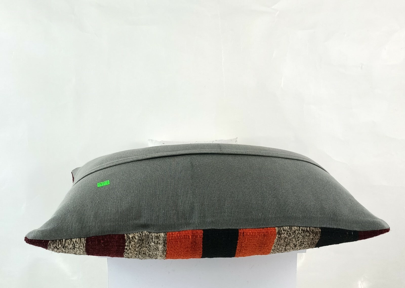 Kilim Pillow Cover 16x24 Ethnic Oushak Rug Boho Tribal Ottoman Cushion E1230